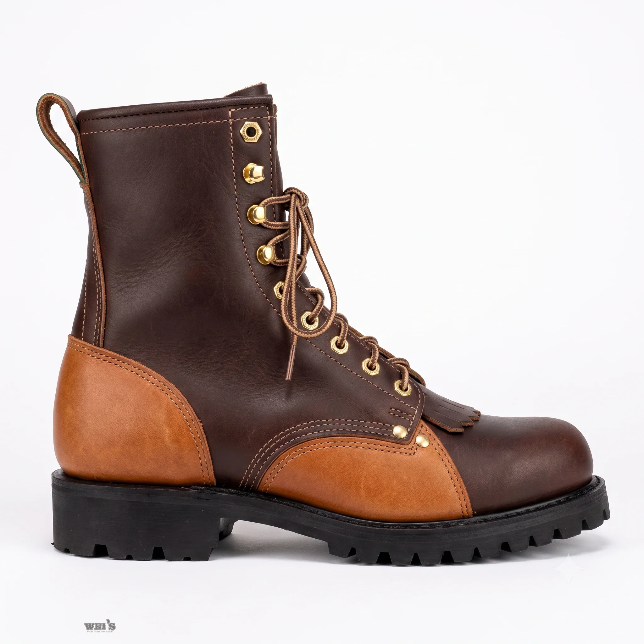Canada West 8" Lace Up Work Boot Men's - Image 3