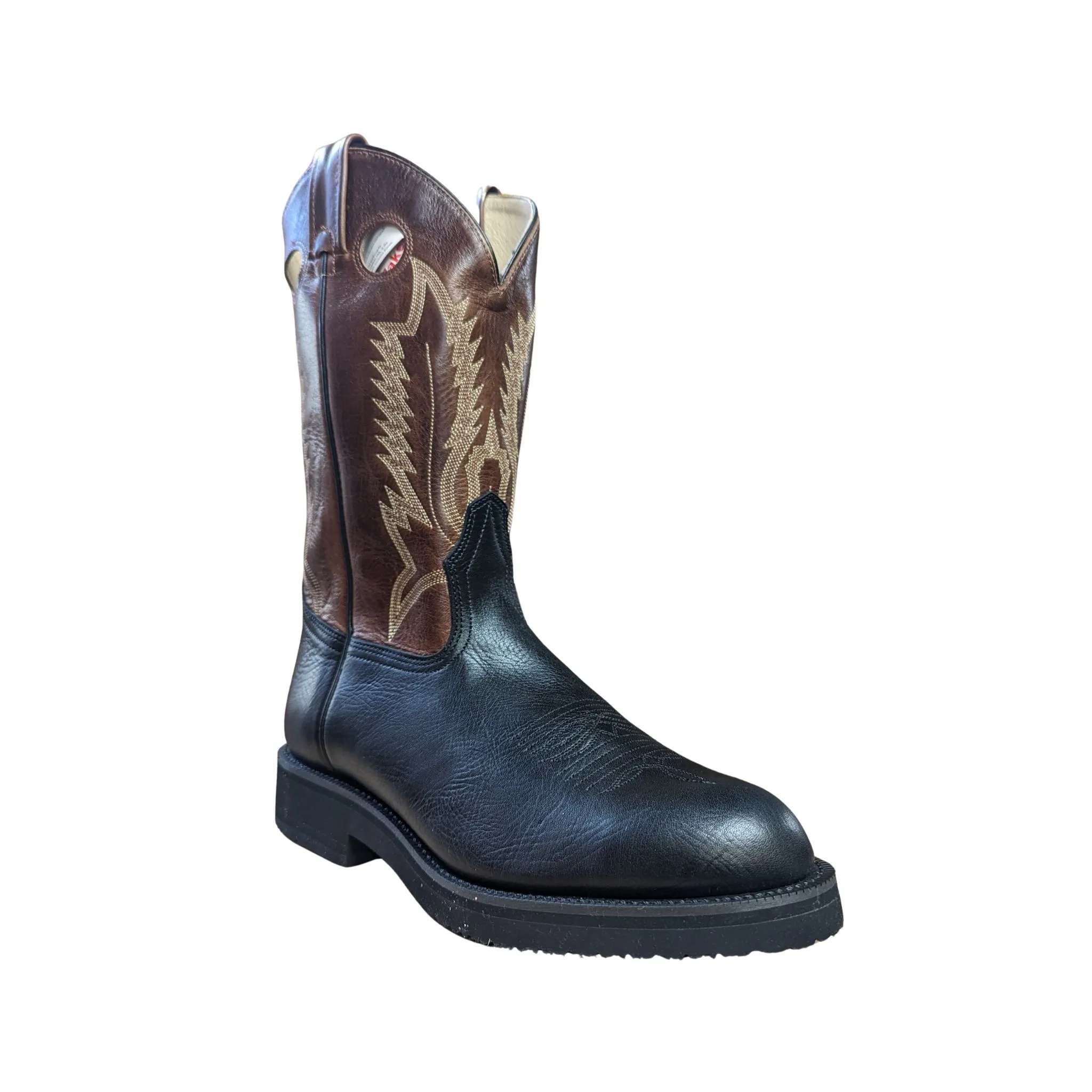 Canada West Brahma Men’s Cowboy Boot Two Toned 8132 - Clearance