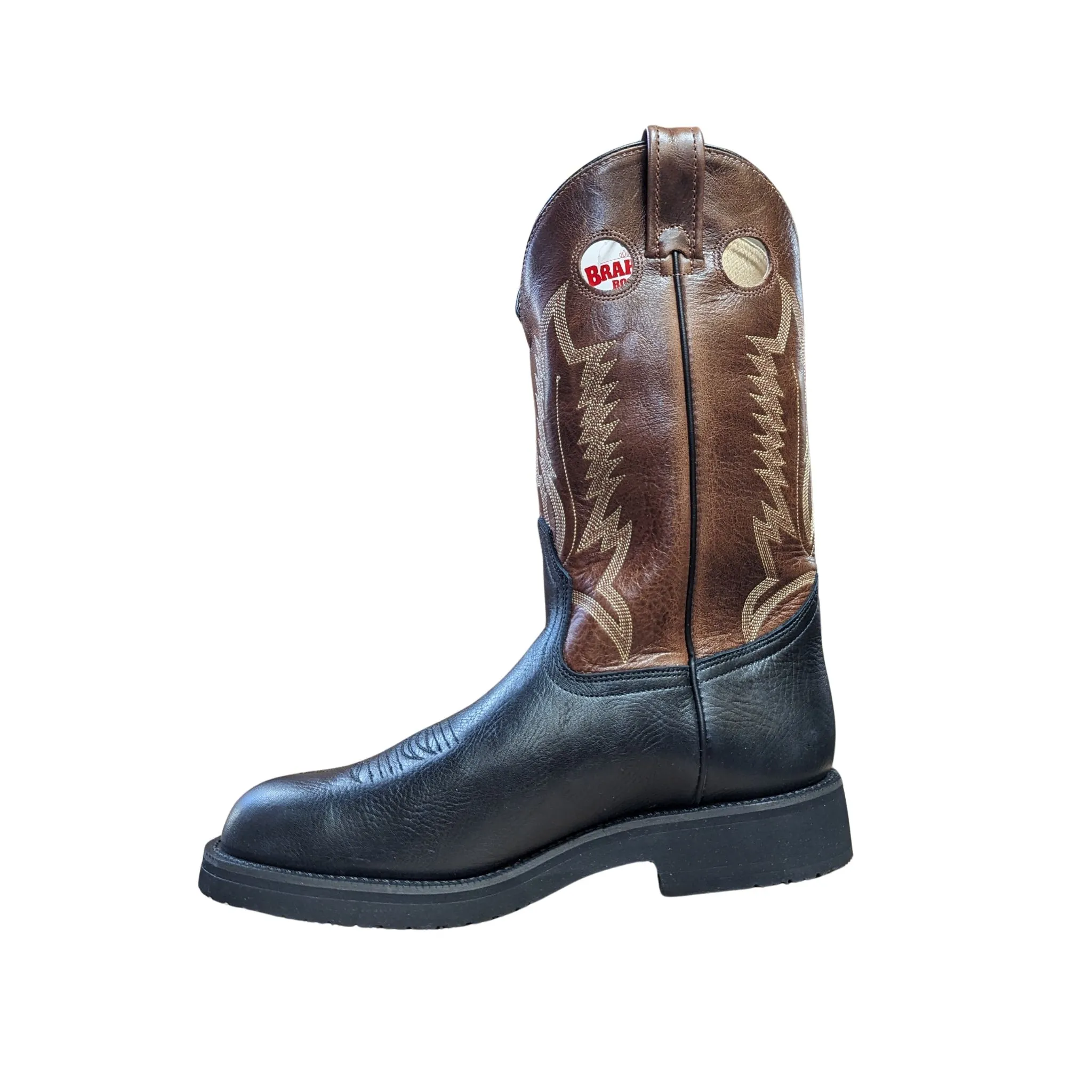 Canada West Brahma Men’s Cowboy Boot Two Toned 8132 - Clearance - Image 2