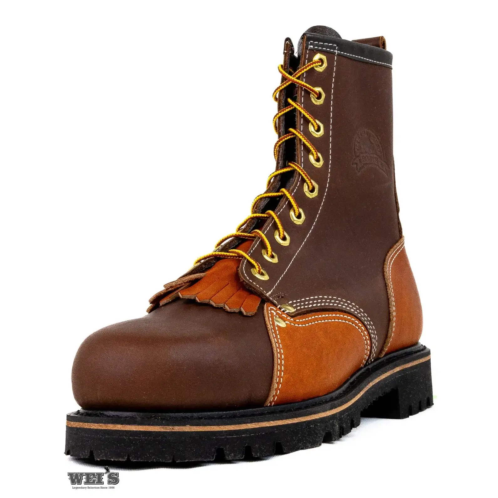 Canada West 8" Two-Tone CSA Steel Toe Work Boot Men's - Image 3