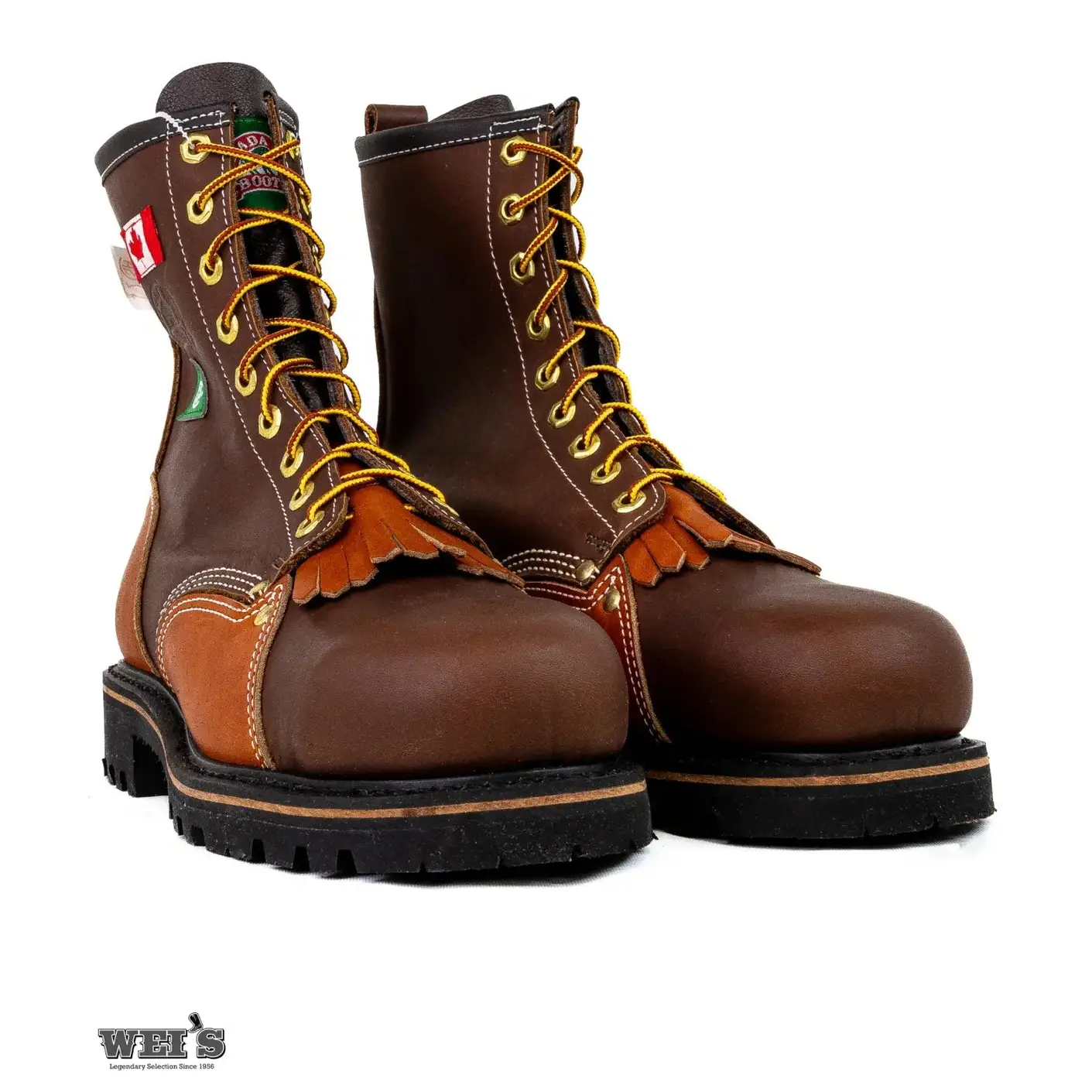 Canada West 8" Two-Tone CSA Steel Toe Work Boot Men's - Image 5