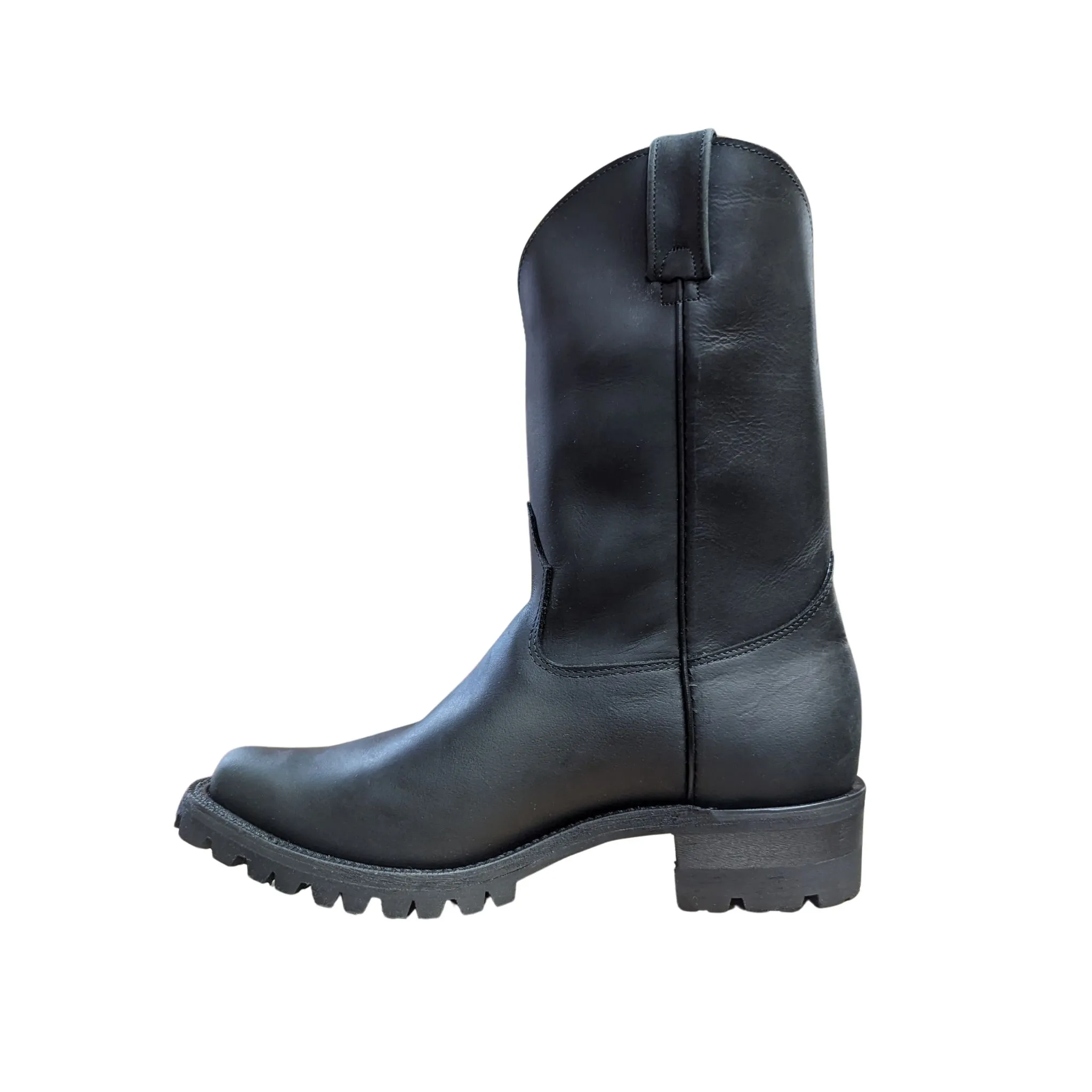 Canada West Men's Work Western Black Loggertan Boot - Image 2