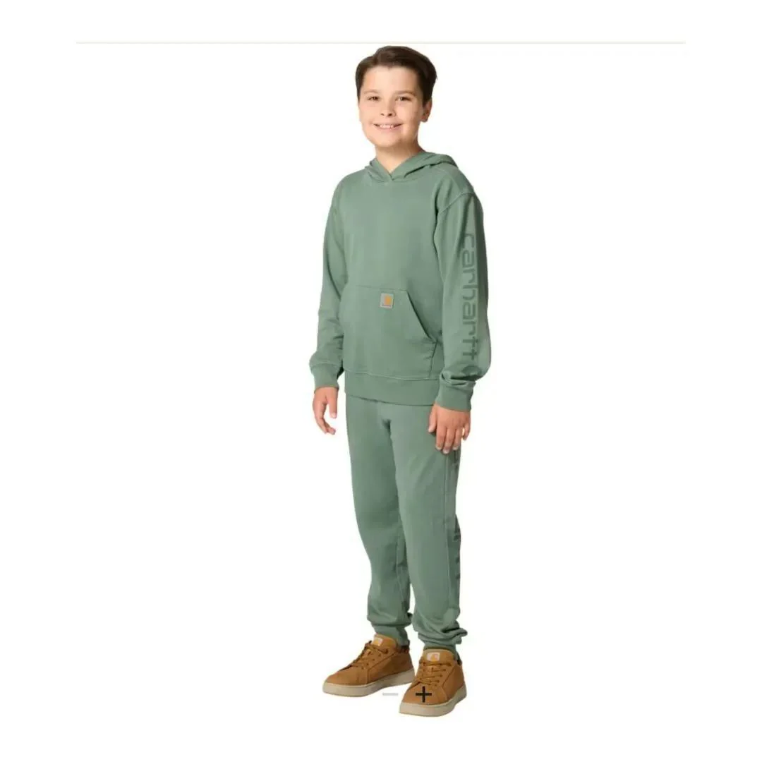 Carhartt Child/Boy's French Terry Graphic Sleeve Hoodie - Image 4