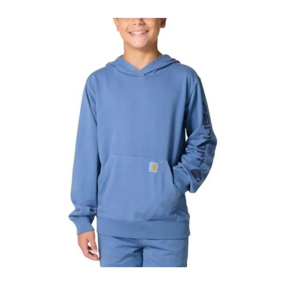 Carhartt Child/Boys Re-Engineered Hoodie Garment Dyed Sweatshirt - Image 6