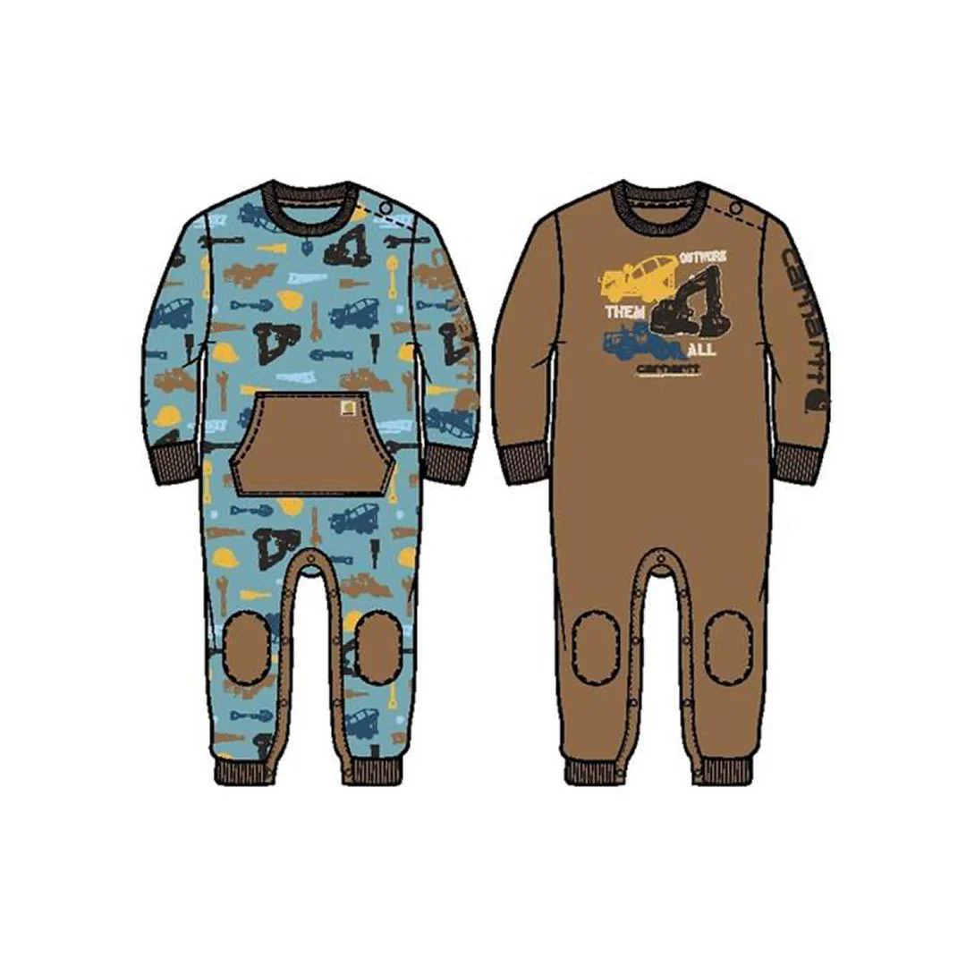 Carhartt Infant Long-Sleeve Construction Coverall 2pc Set - Image 4
