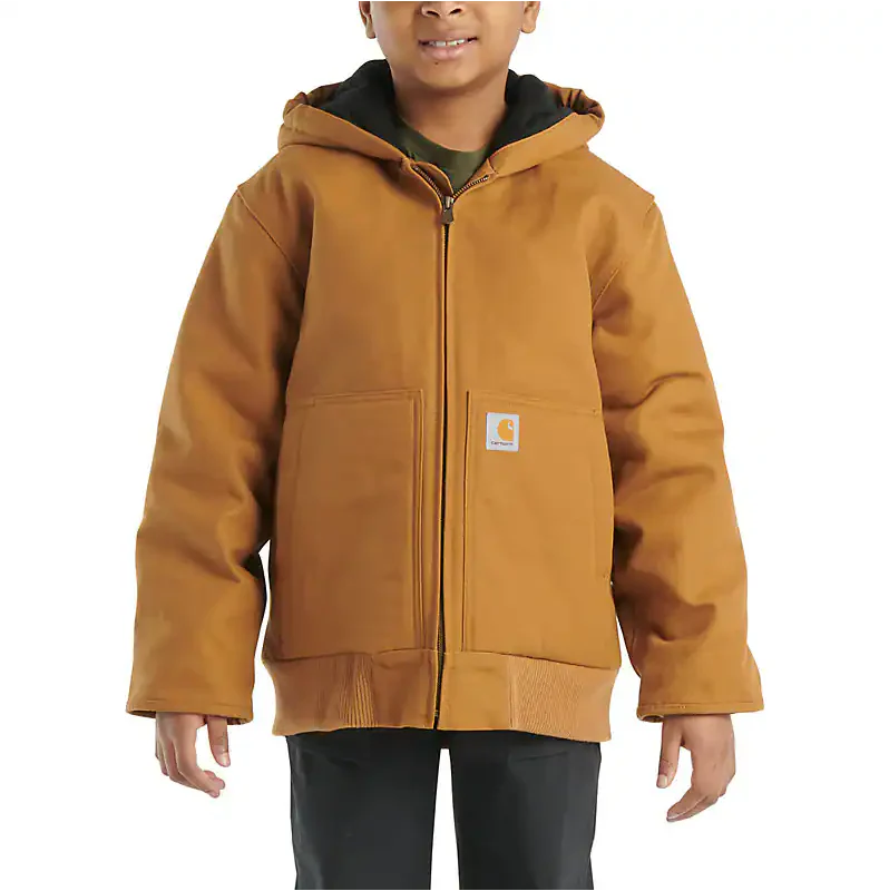 Carhartt Kid's Flannel Quilted Lined Active Jacket