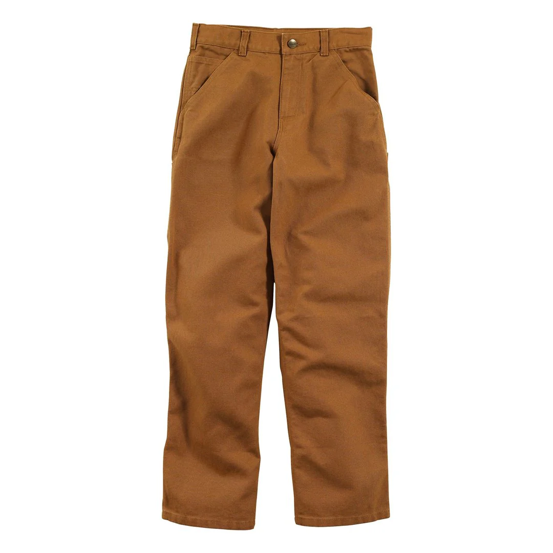 Carhartt Kid's Unisex Canvas Loose Fit Utility Pants - Image 8