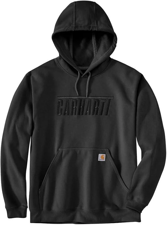 Carhartt Loose Fit Midweight Embroidered Logo Graphic Sweatshirt - Image 4
