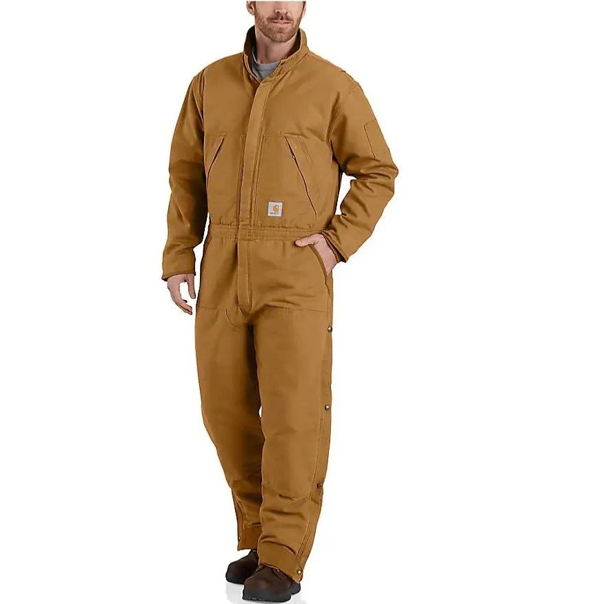 Carhartt Men's Coverall Loose Fit Washed Duck Insulated