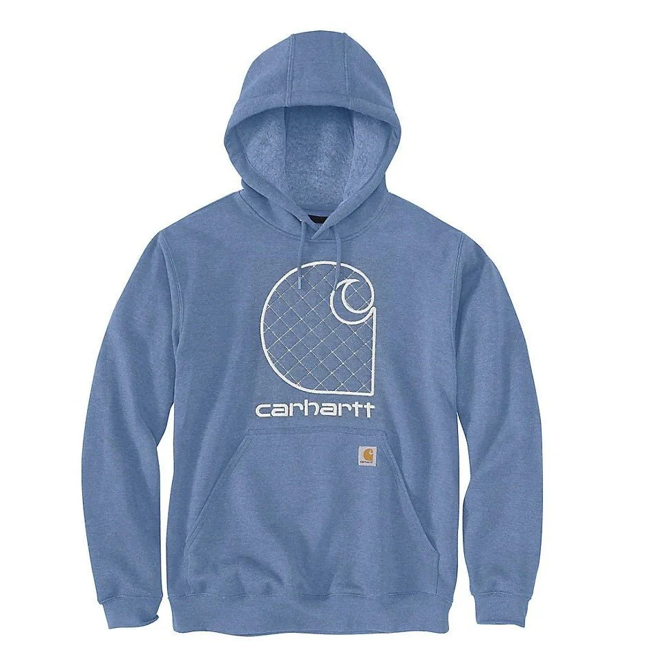 Carhartt Men’s Hoodie Loose Fit Midweight C Graphic - Image 2