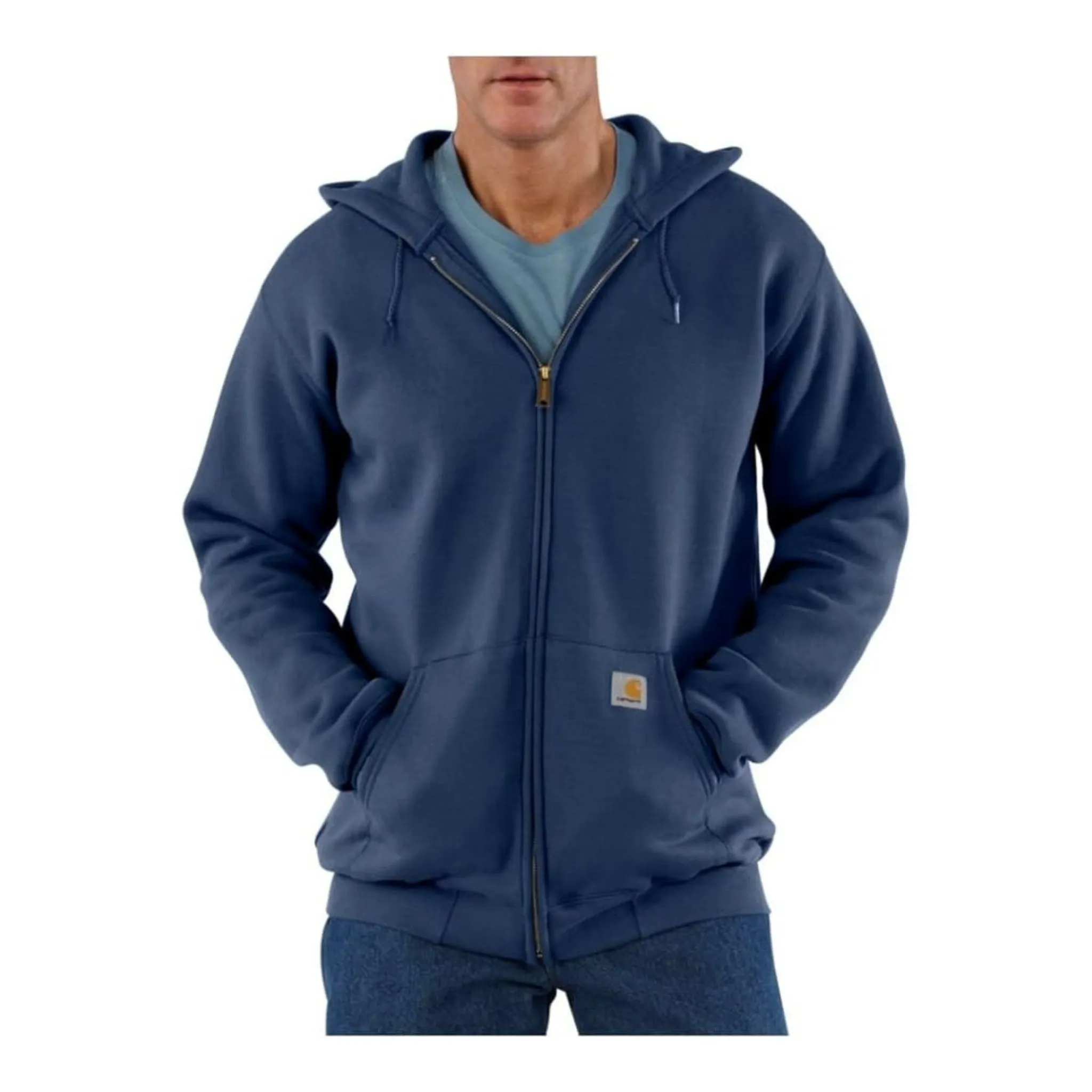 Carhartt Men’s Hoodie Loose Fit Midweight Full-Zip - Image 5