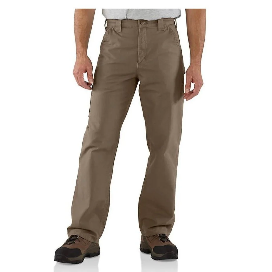 Carhartt Men’s Loose Fit Canvas Utility Work Pant Light Brown