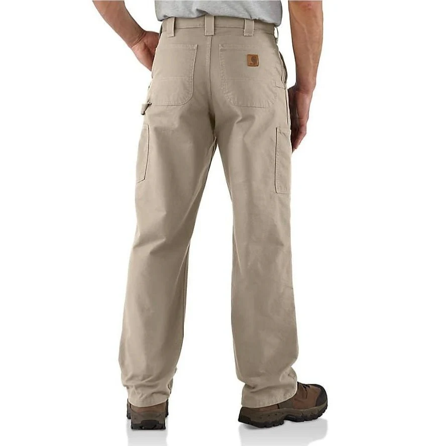 Carhartt Men’s Loose Fit Canvas Utility Work Pant Light Brown - Image 2
