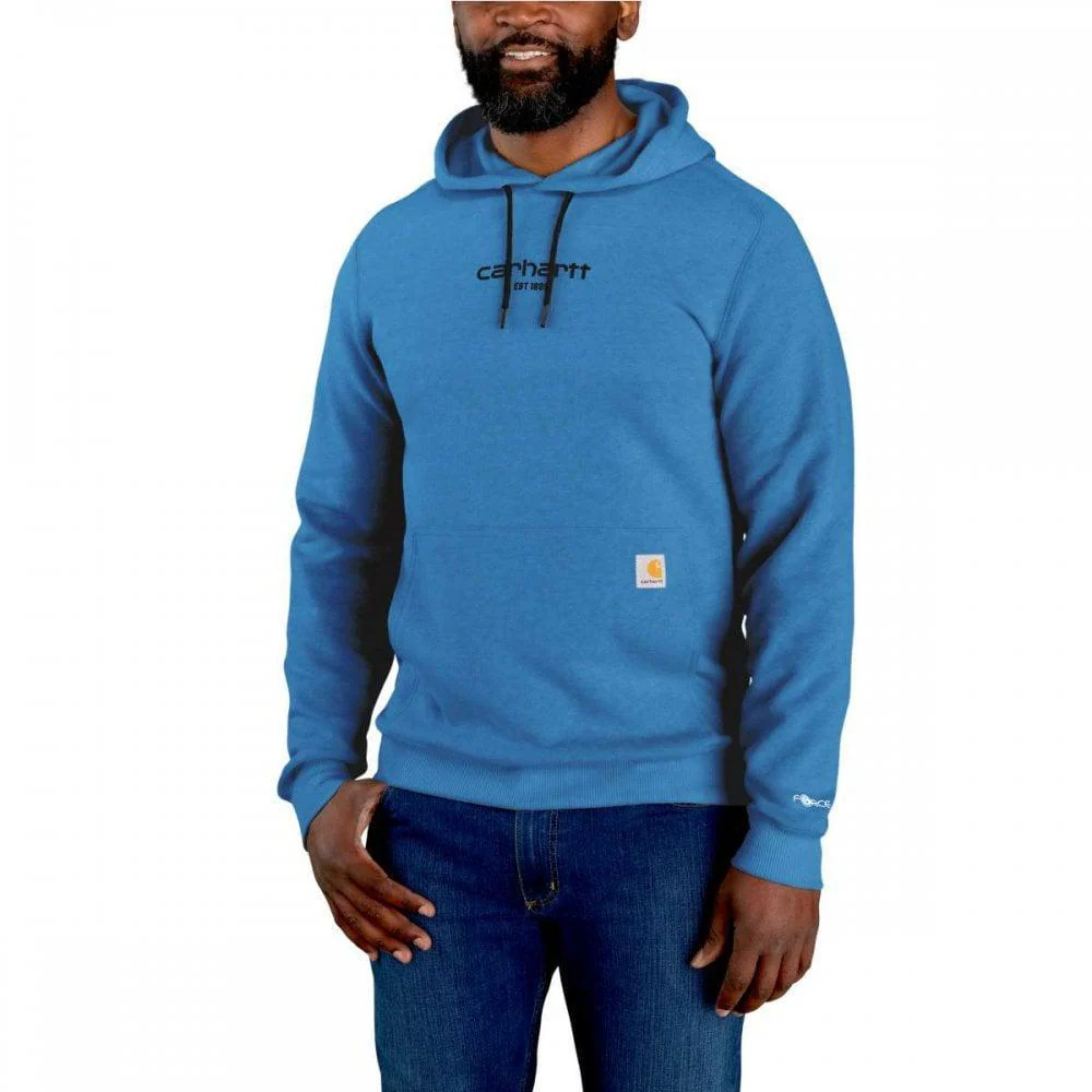 Carhartt Men's Force Relaxed Fit Lightweight Logo Graphic Sweatshirt - Image 14