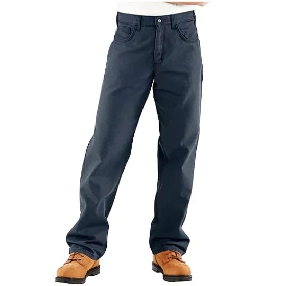 Carhartt Men's Pants Flame Resistant Mid-Weight Loose Fit