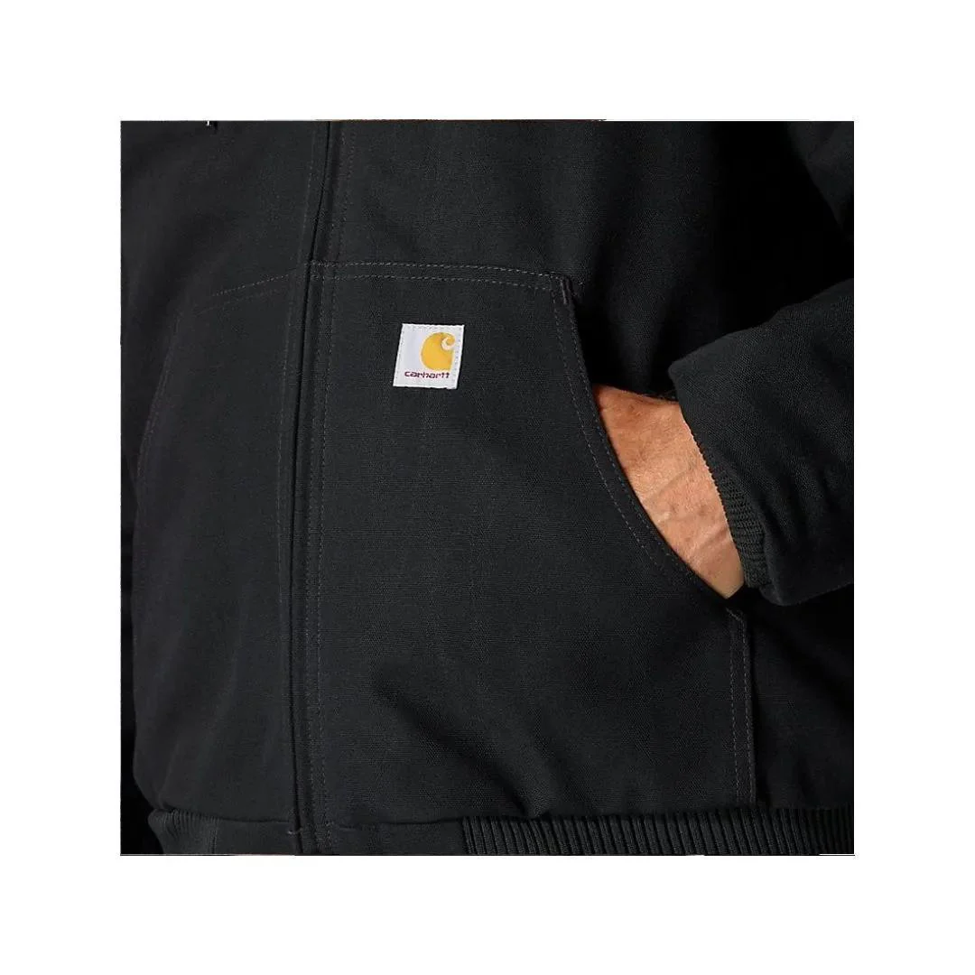 Carhartt Men's Loose Fit Firm Duck Insulated Flannel-lined Active Jac Jacket - Image 4