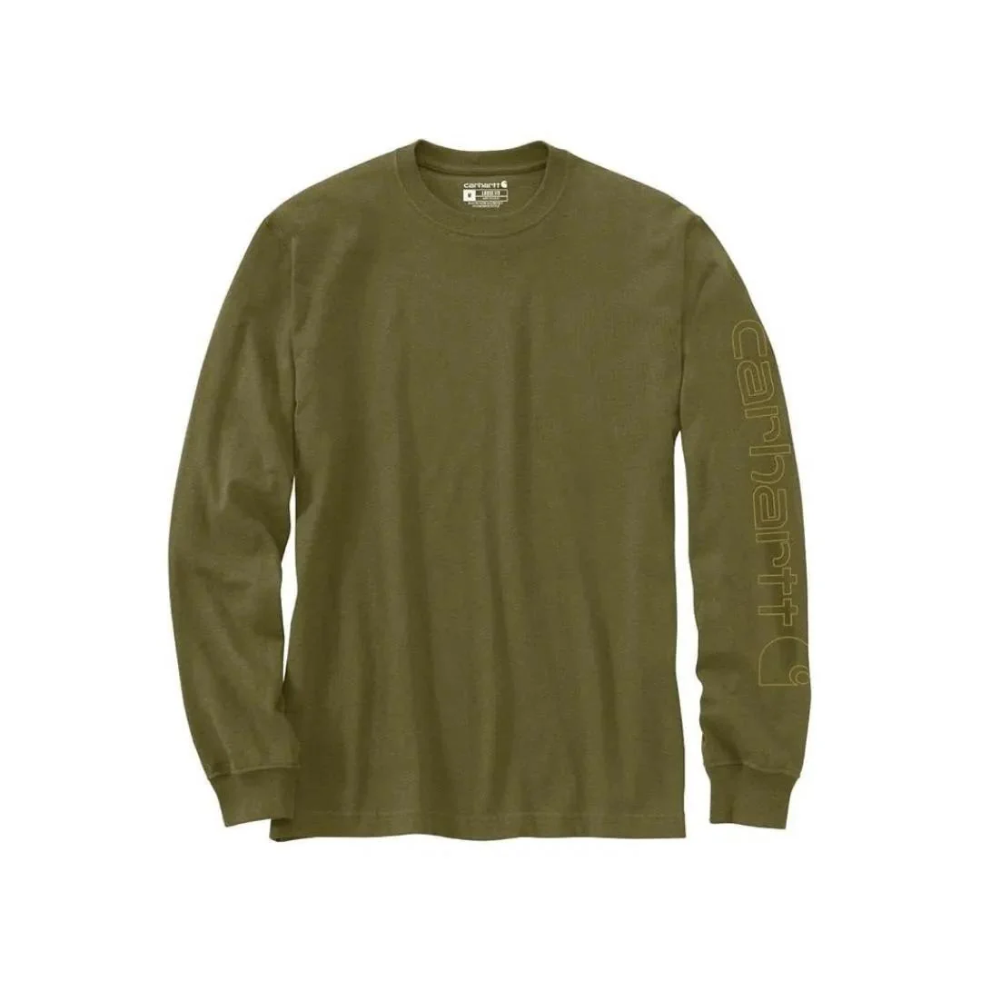Carhartt Men's Loose Fit Heavyweight Graphic Long Sleeve - Image 4