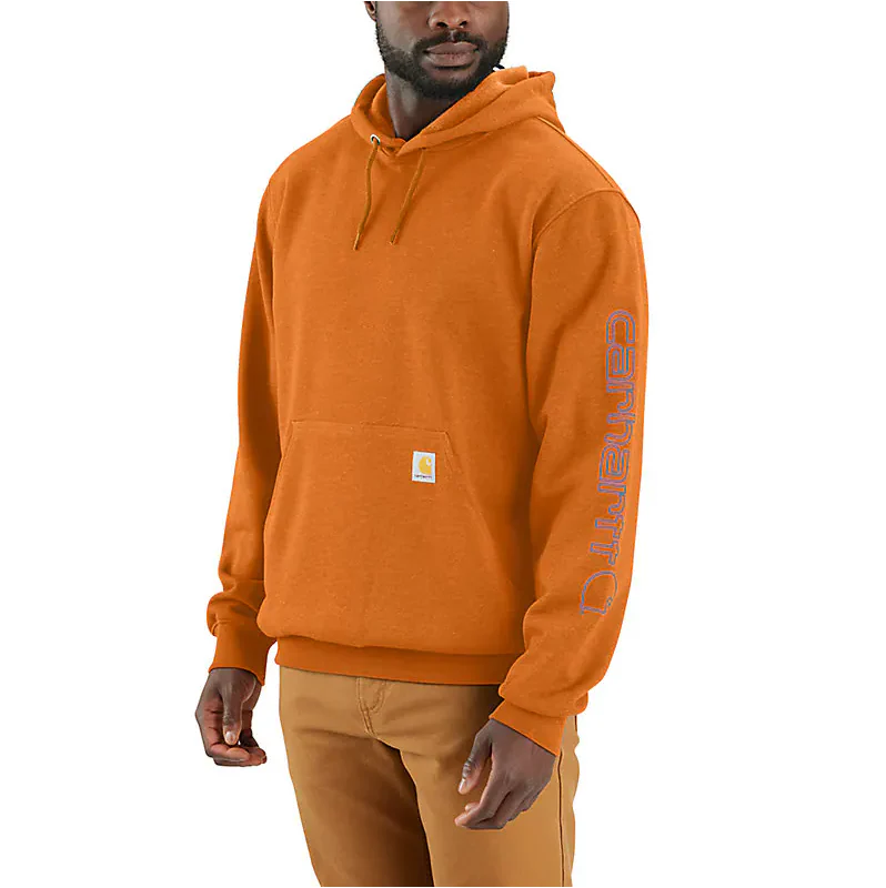 Carhartt Men's Loose Fit Sleeve Graphic Hoodie - CLEARANCE - Image 2
