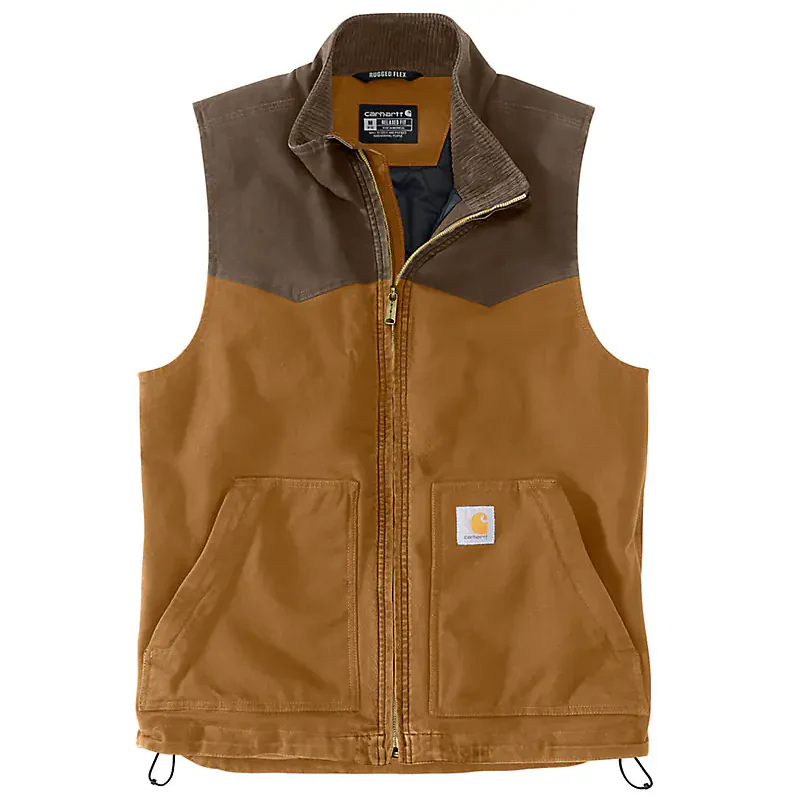 Carhartt Men's Montana Rugged Flex® Duck Relaxed Fit Vest - Image 5