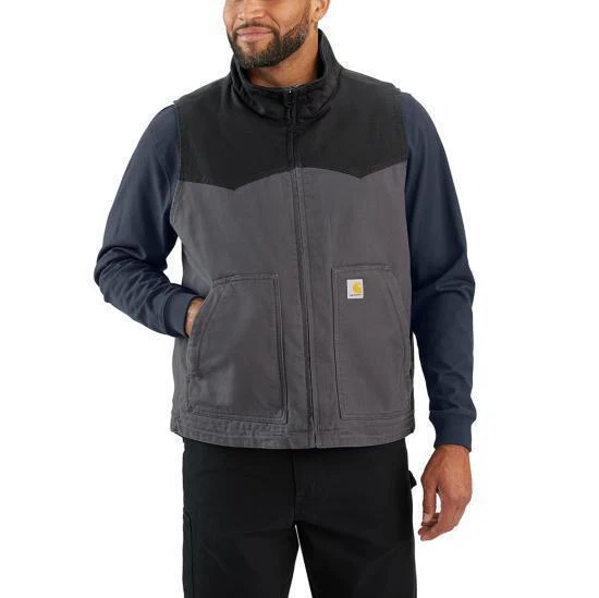 Carhartt Men's Montana Rugged Flex® Duck Relaxed Fit Vest - Image 6