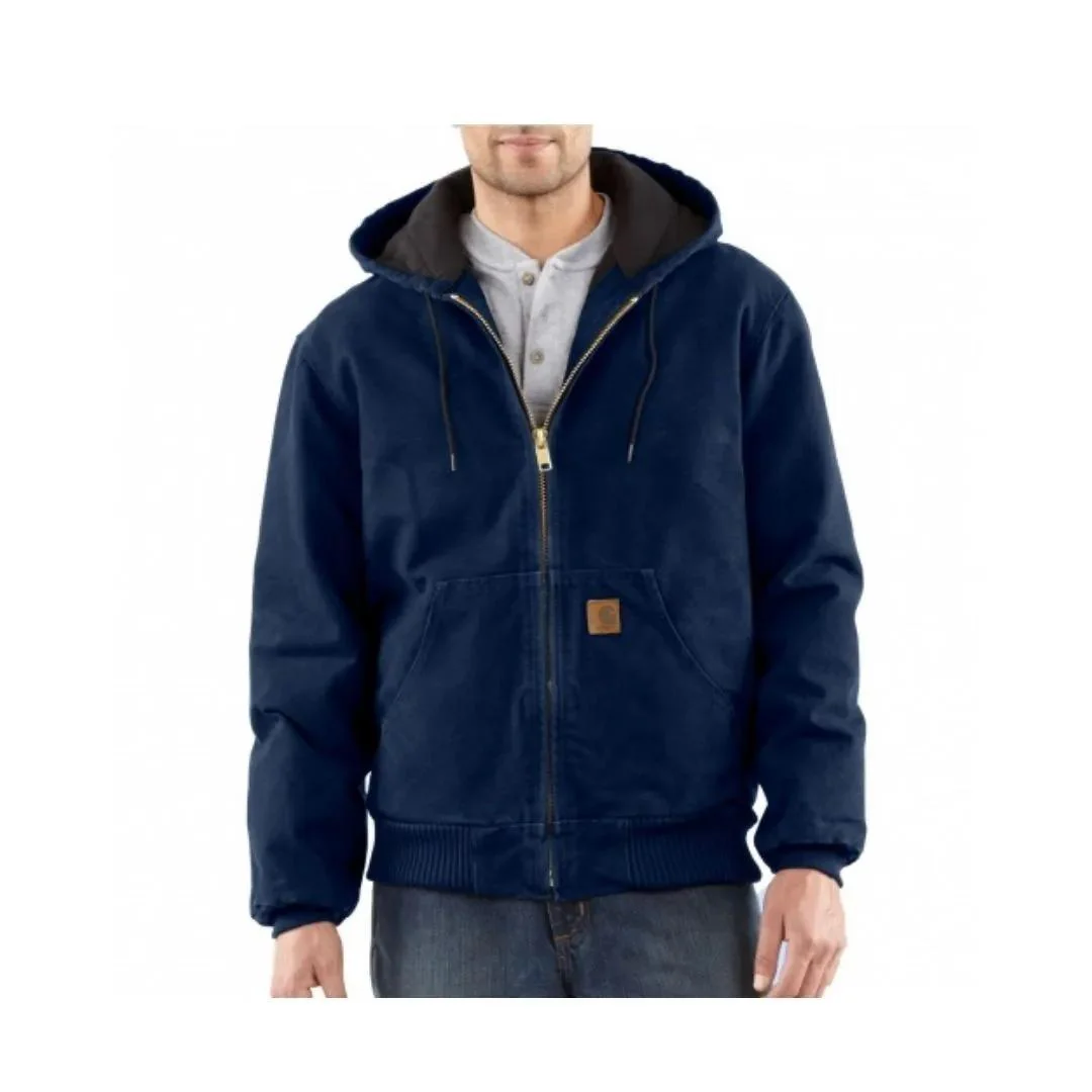 Carhartt Men's Quilted Flannel-Lined Sandstone Active Jacket - Image 6