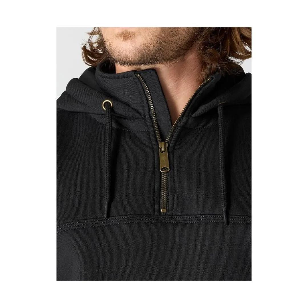 Carhartt Men's Rain Defender Loose Fit Quarter Zip Hoodie - Image 3