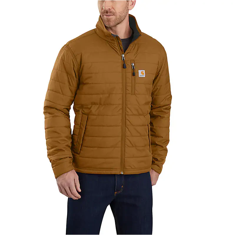 Carhartt Mens Rain Defender Relaxed Fit Lightweight Insulated Jacket - Image 4
