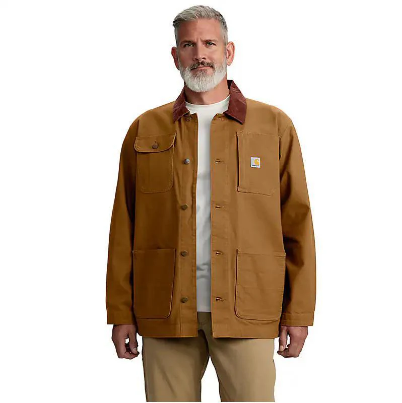 Carhartt Men's Rugged Flex Duck Loose Fit Chore Jacket