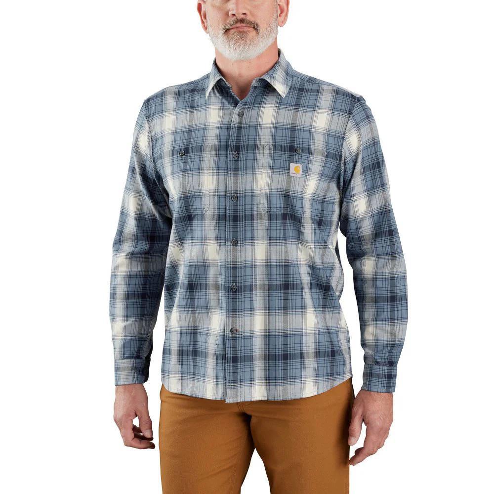 Carhartt Men's Rugged Flex Relaxed Fit Lightweight Long Sleeve Shirt - Image 3