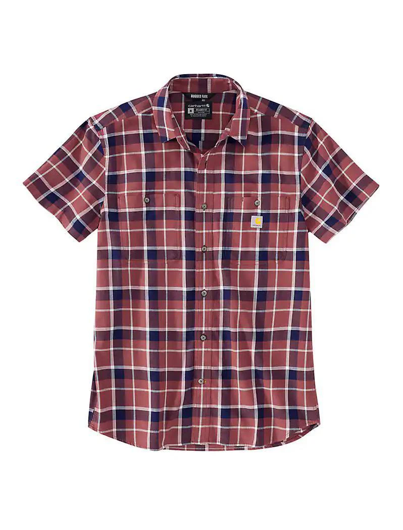 Carhartt Men's Rugged Flex Relaxed Fit Lightweight Short-Sleeve Shirt - Image 2