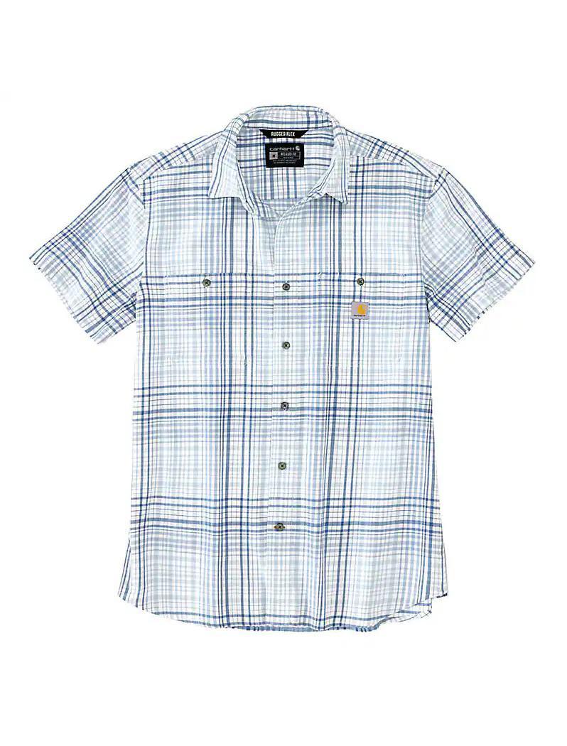 Carhartt Men's Rugged Flex Relaxed Fit Lightweight Short-Sleeve Shirt - Image 4