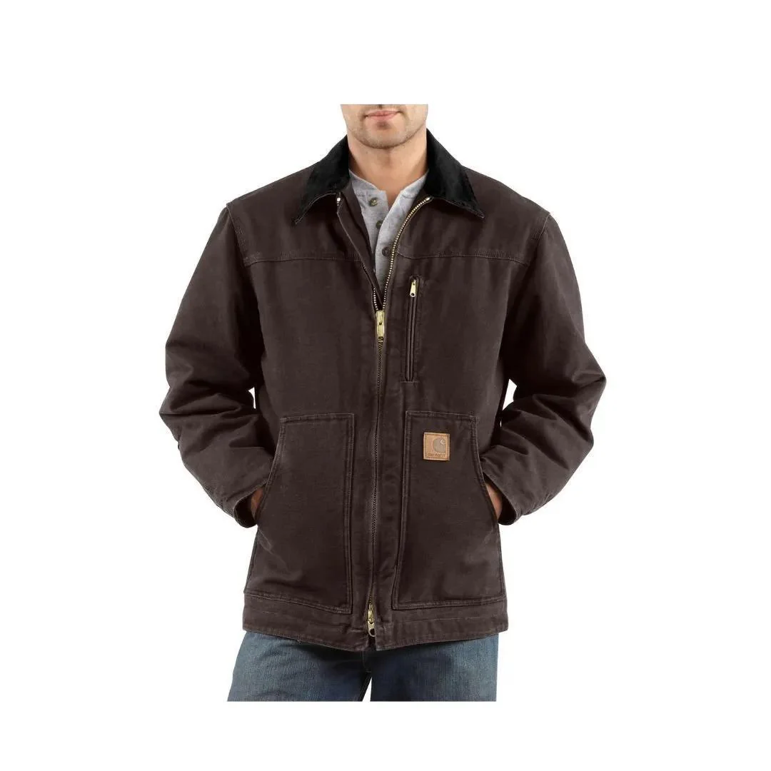 Carhartt Men's Sandstone Ridge Coat - Sherpa Lined - Image 5