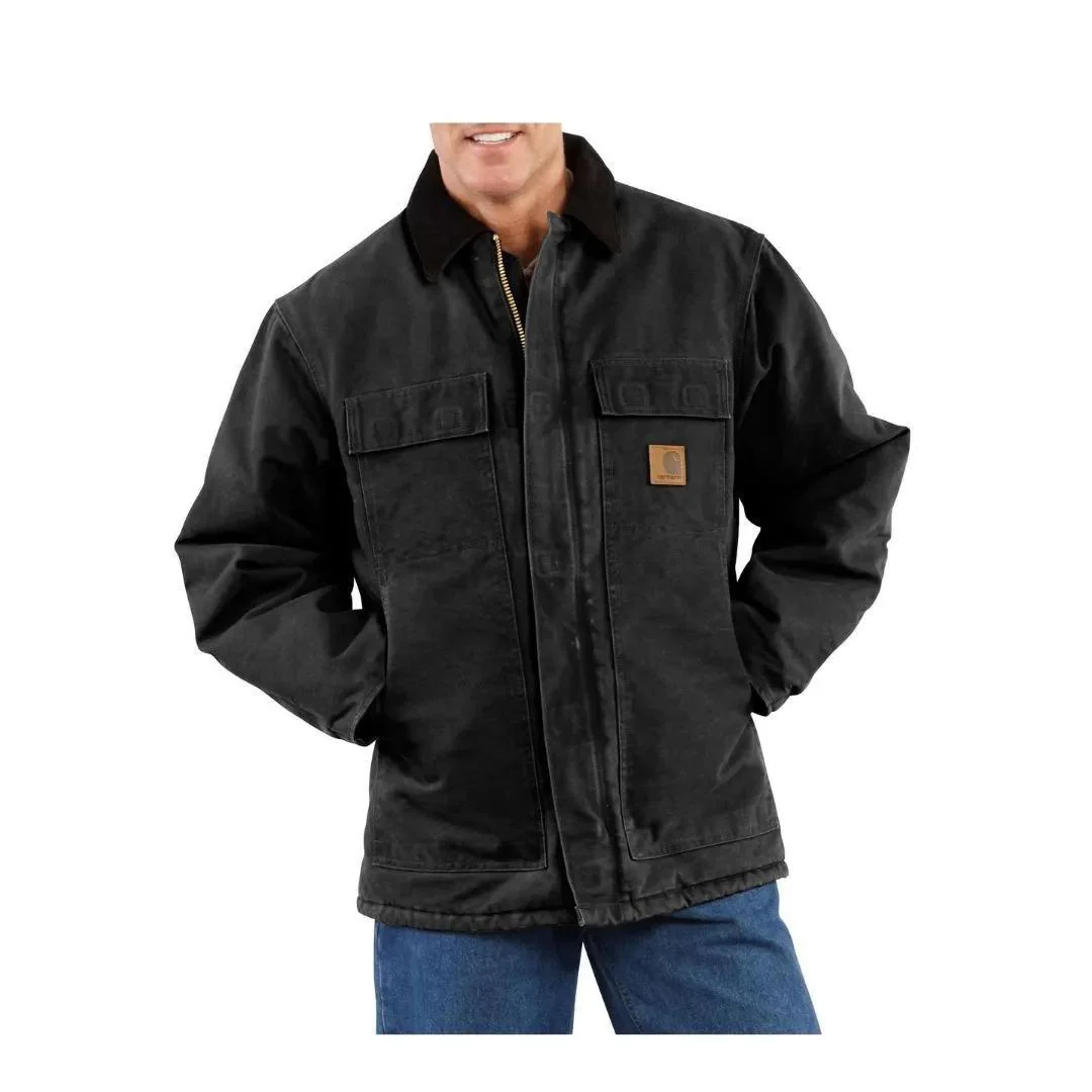 Carhartt Men's Sandstone Traditional Coat/Arctic Quilt-Lined Jacket - Image 2