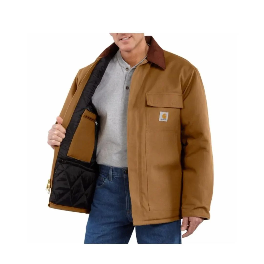 Carhartt Men's Traditional Arctic Quilt Lined Duck Jacket - Image 2