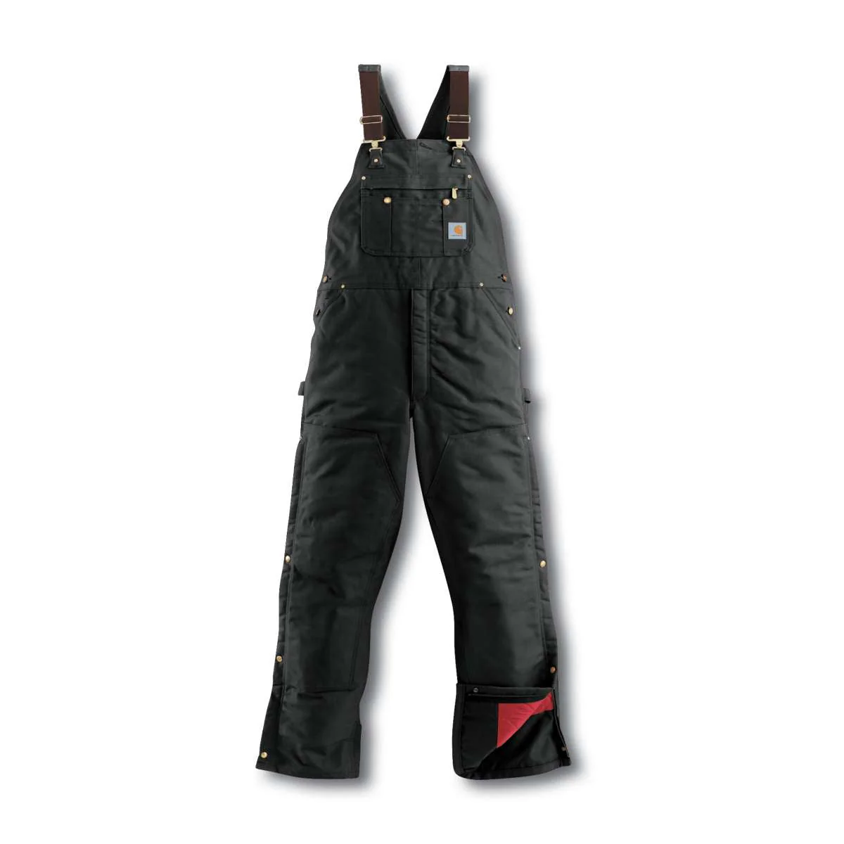 Carhartt Work Men's Bib Overalls Lined Duck Midweight -Clearance - Image 10
