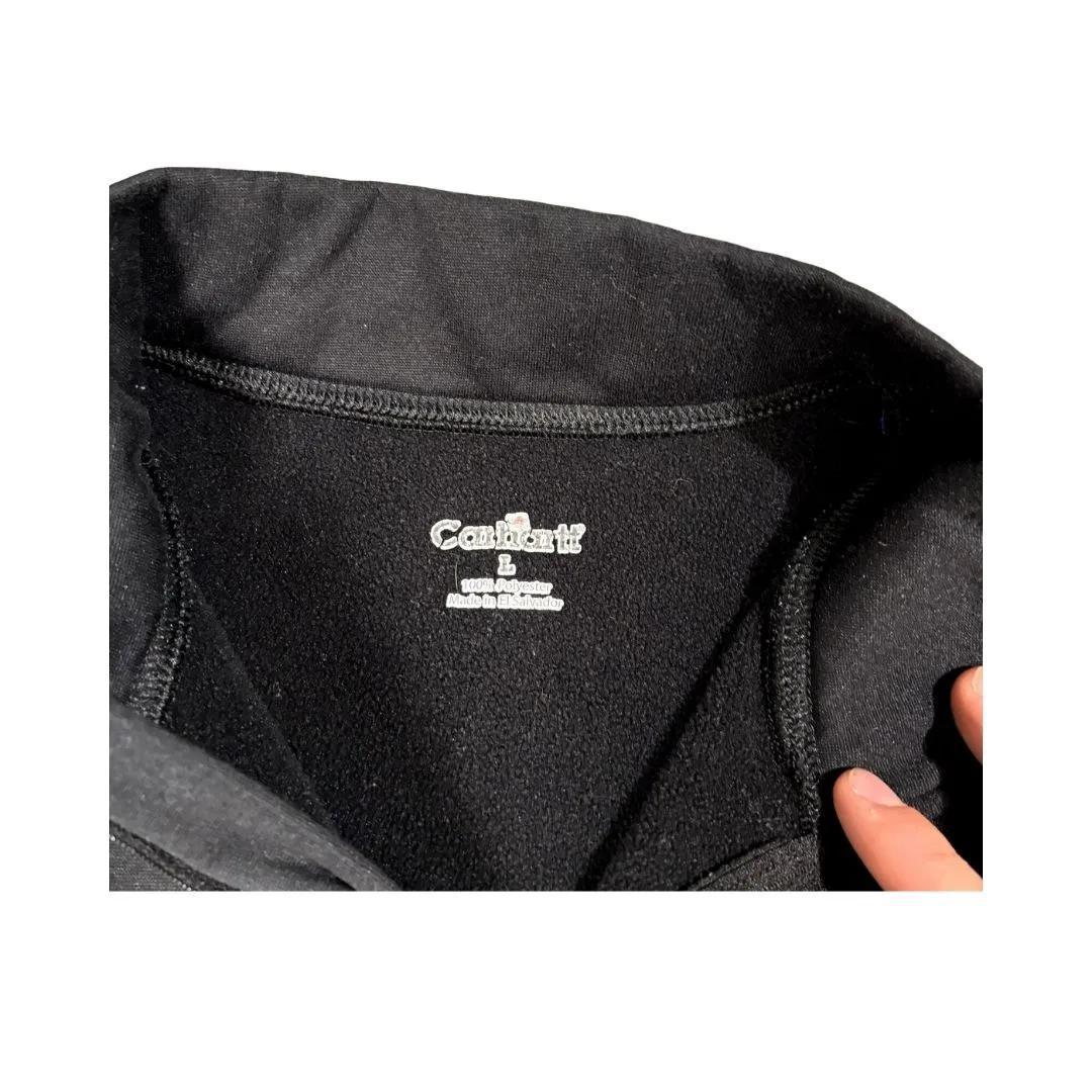 Carhartt Men's Work-Dry Heavyweight Thermal Zip Mock Top - Image 4