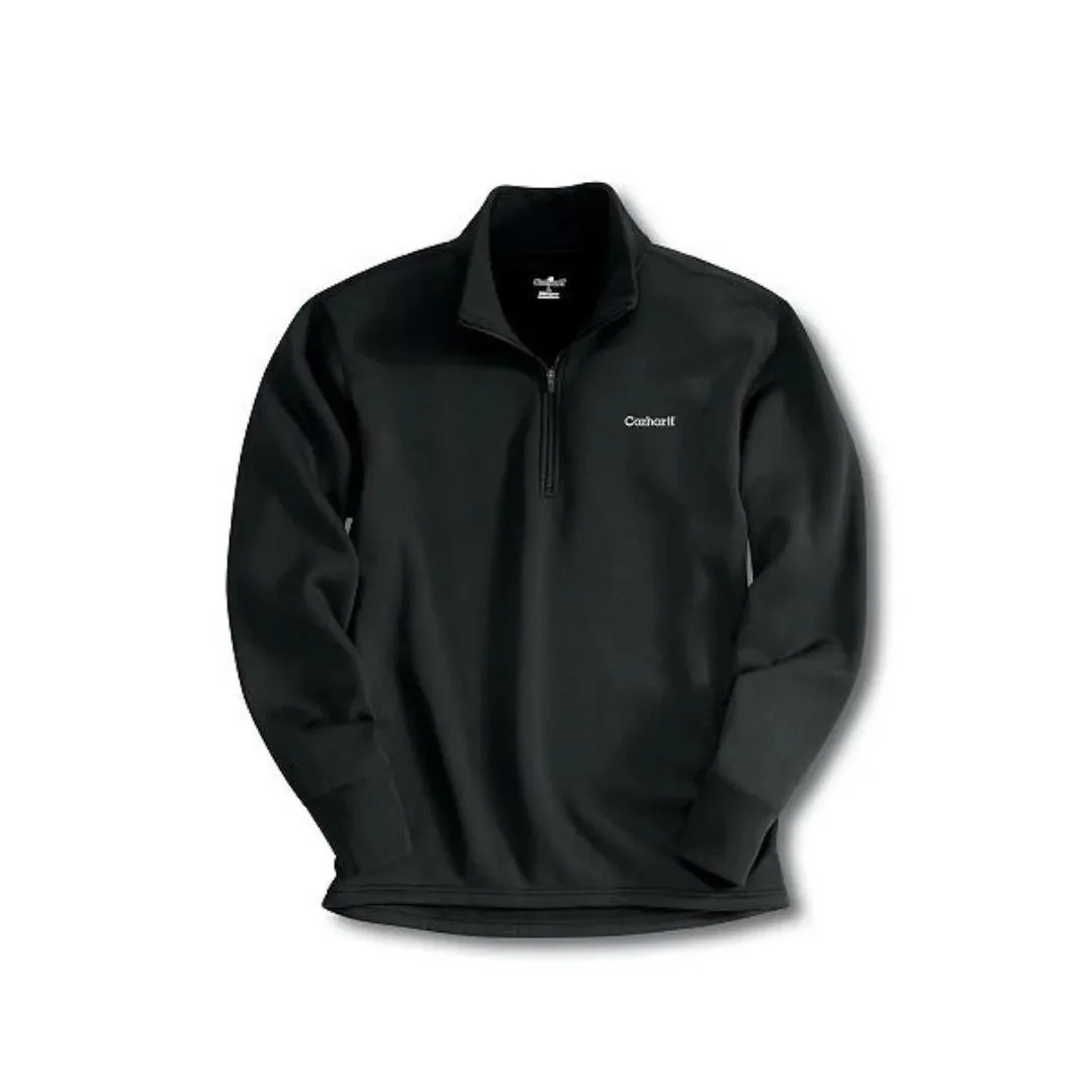 Carhartt Men's Work-Dry Heavyweight Thermal Zip Mock Top - Image 7