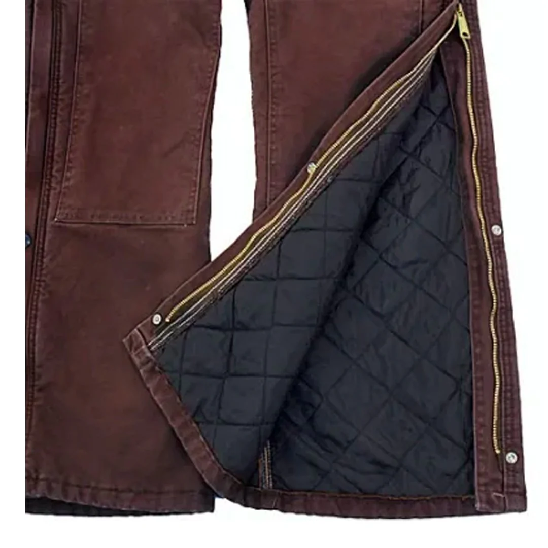Carhartt Overalls Women's Quilt Lined Bib Overalls - Image 2