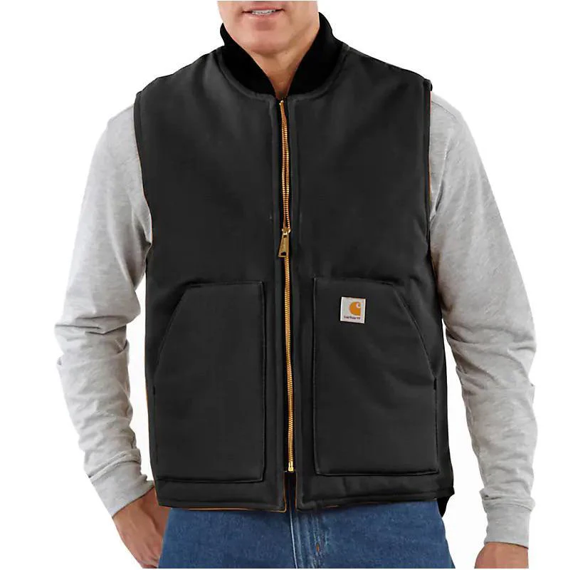 Carhartt Men's Vest Insulated Arctic Weight Duck - Image 26