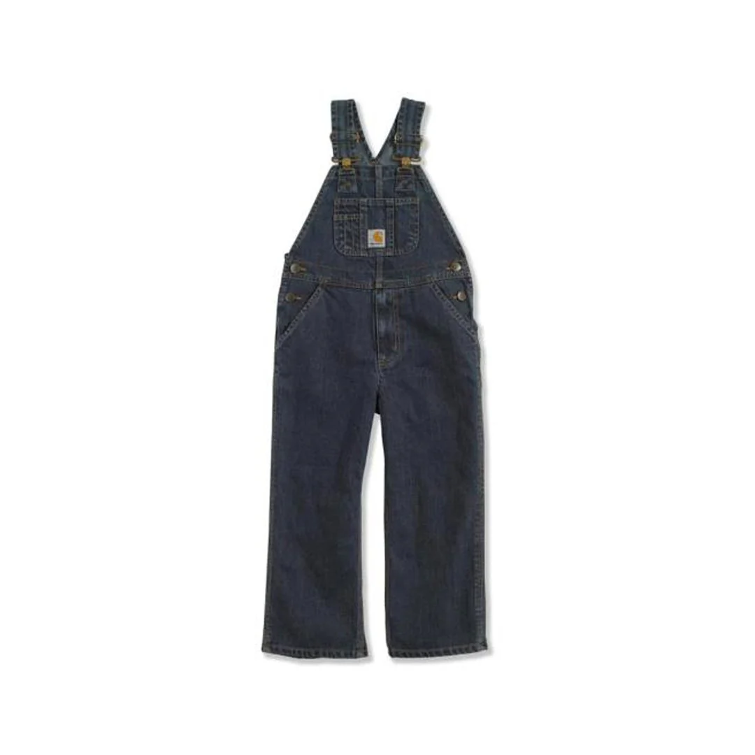 Carhartt Boy's Bib Overall Wash Denim - Image 2