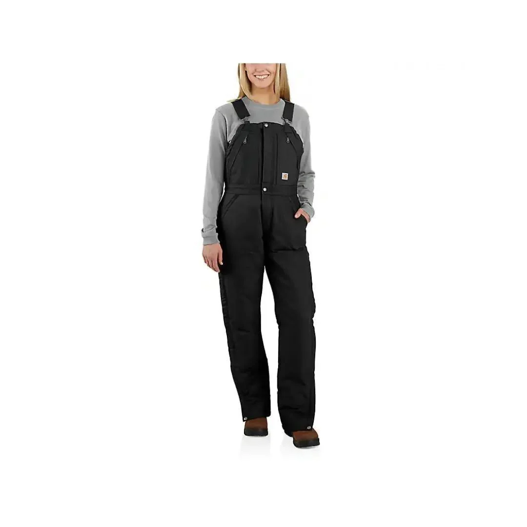 Carhartt Women’s Bib Overalls Insulated Loose Fit Washed Duck - Image 25