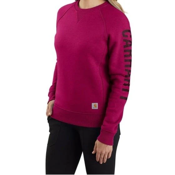 Carhartt Women’s Sweatshirt Relaxed Fit Midweight Crewneck - Image 2
