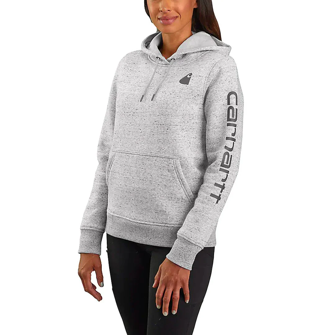 Carhartt Women's Hoodie Relaxed Fit Graphic Pullover Seasonal Colours - Image 15
