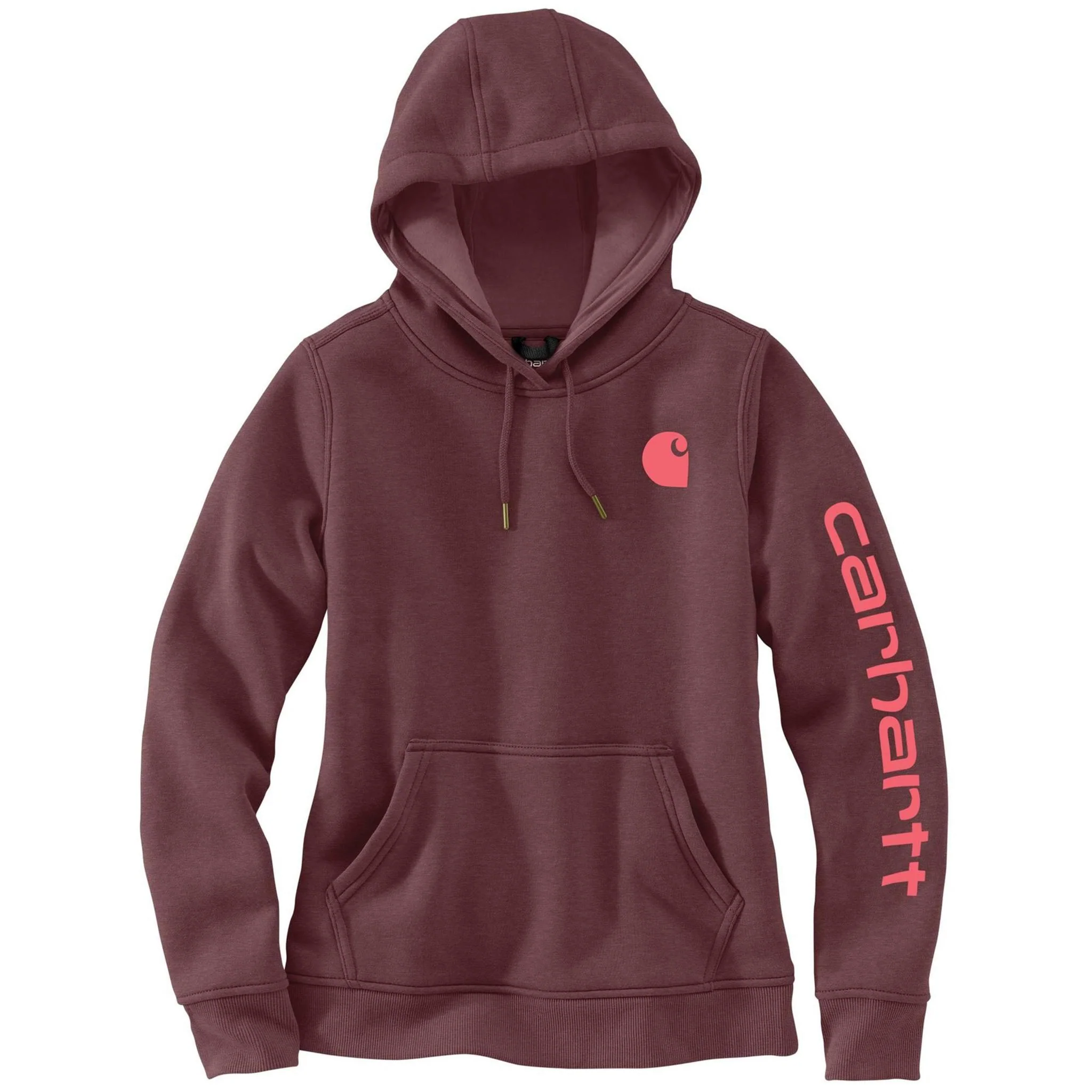 Carhartt Women's Relaxed Fit Sleeve Logo Graphic Hoodie - Image 7