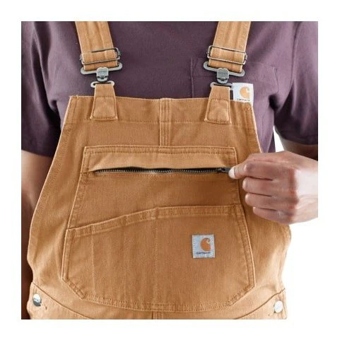 Carhartt Women's Bib Overall Relaxed Fit Twill Unlined - Image 4
