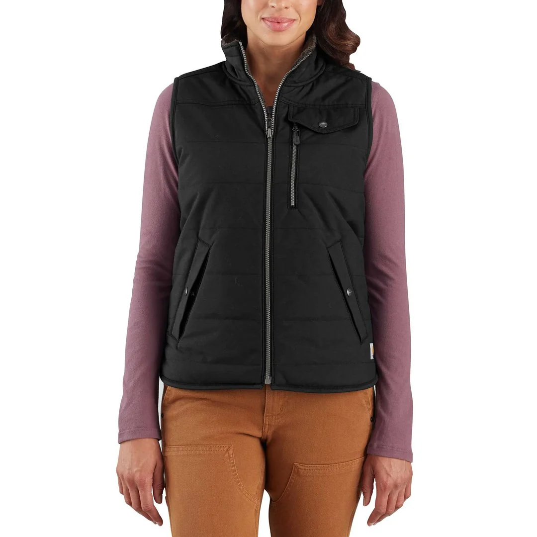 Carhartt Women's Utility Sherpa-Lined Vests Black - Image 4