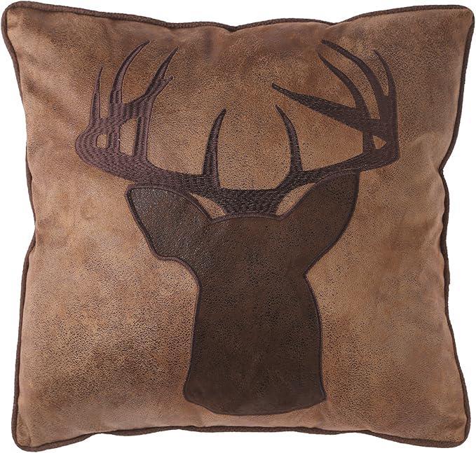 Carstens Applique Buck Pillow
