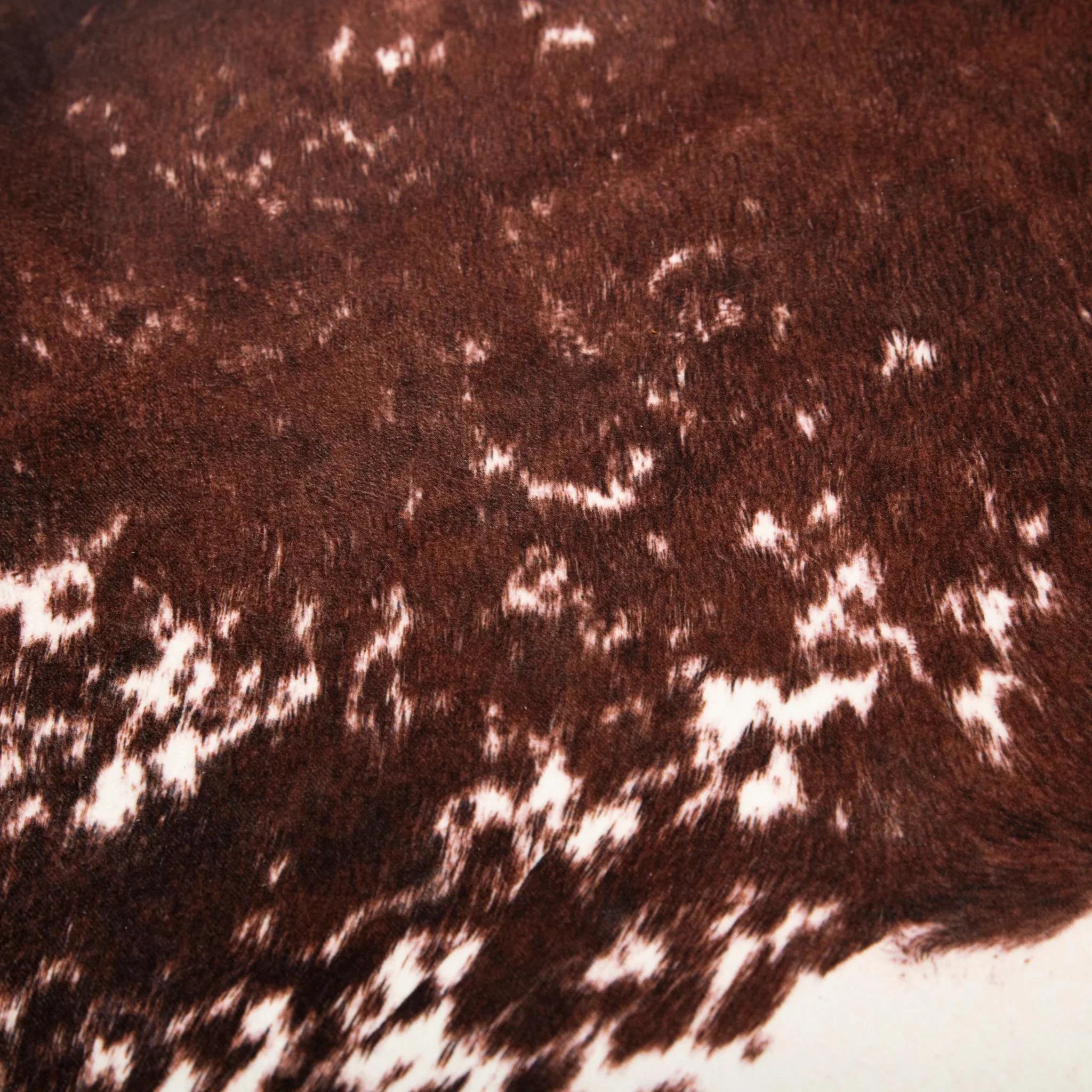 Carstens Faux Cowhide Print Rug, Tri-Color - Image 3
