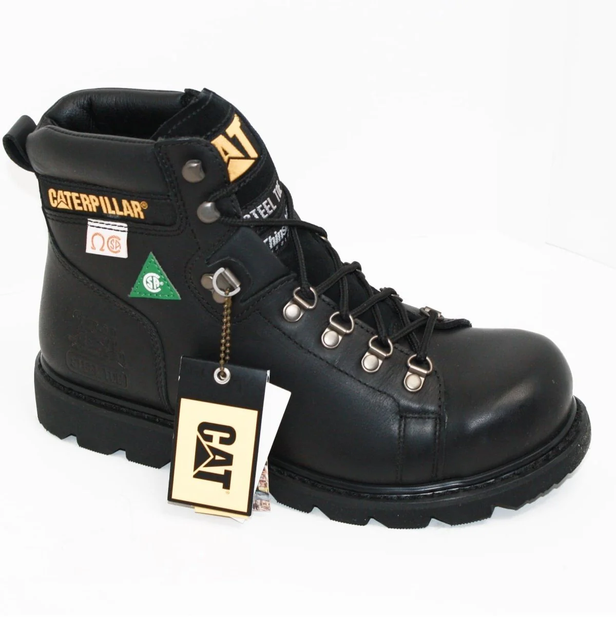 CAT Men's Work Boots 6" Derrick Insulated CSA Steel Toe - Clearance - Image 3