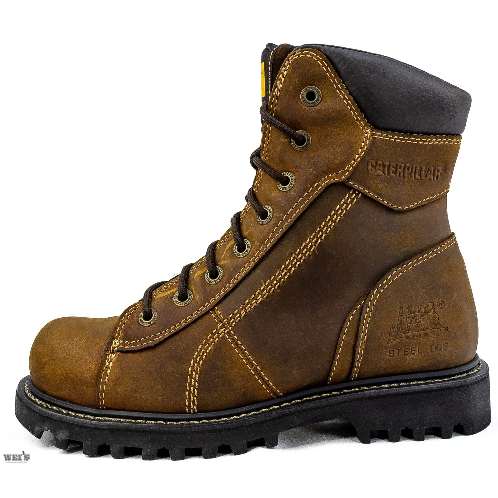CAT Men's Work Boots 8" Confine CSA Steel Toe - Clearance - Image 3
